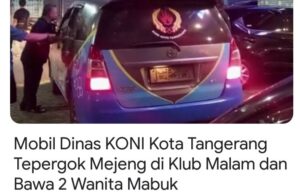 H.Dirman’ memberikan keterangan resmi saat acara klarifikasi dengan awak media di Pari Gogo Kota Tangerang, Sabtu 13 mei 2023.