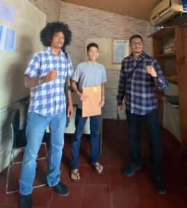 Hari Wibowo atau Kibo resmi mendaftar Calon Ketua Persatuan Wartawan Indonesia (PWI).