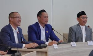 AHY terus melakukan kujungan kerjanya yang posisi sebagai meteri ATR/BPN.