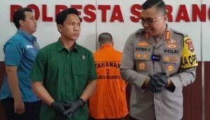 Polisi tangkap pelaku ayah kandung, terobos gawang anaknya.