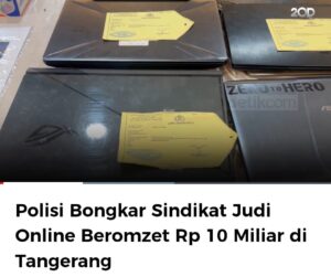 Ketika Buser memasuki rumah yang di jadikan Markas judi tersebut para Pelaku Panik.