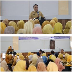 Dirinya mengucapkan terima kasih dan mengapresiasi inisiatif Dinas Pendidikan dalam menyelenggarakan kegiatan workshop pemanfaatan TIK.