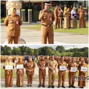 Bupati Maesyal Rasyid menyampaikan rasa syukur dan semangatnya dalam menjalankan roda pemerintahan.