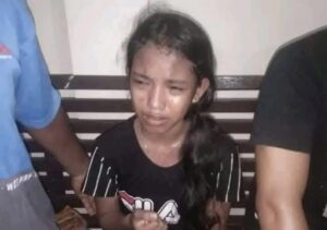 Diduga anak ini berusia di bawa umur ada percobaan penculikan anak di bawa umur.