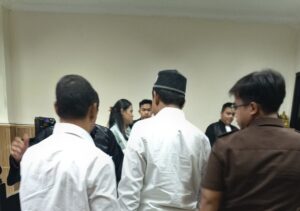 Ketika di tangkap terdakwa Bahtiar ada di mobil Dany akan balik ke medan.